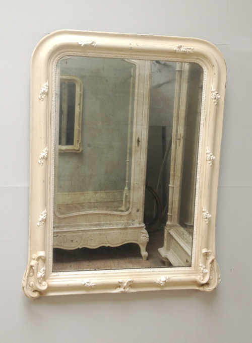 FRENCH ANTIQUE LOUIS PHILIPPE MIRROR